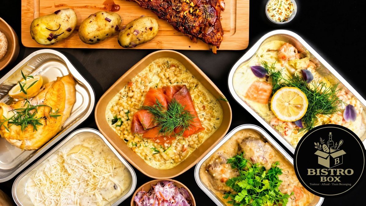 Een selectie gerechten van Bistro Box